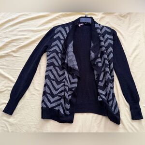 Candie’s Black and Beige Women's Sweater